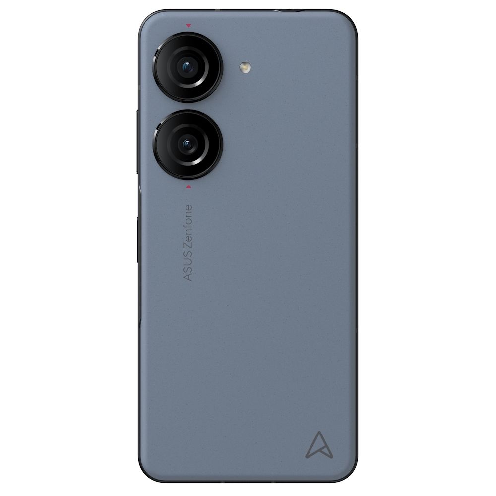 Asus Zenfone 10 rear against white background