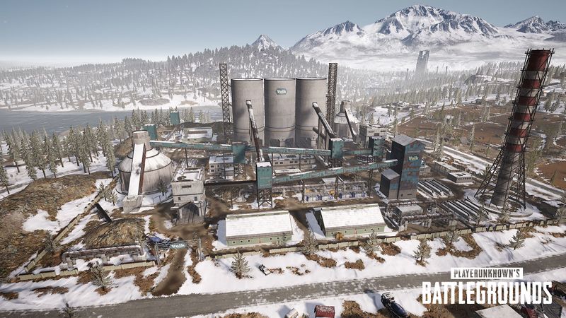 PUBG Mobile Vikendi Cement Factory